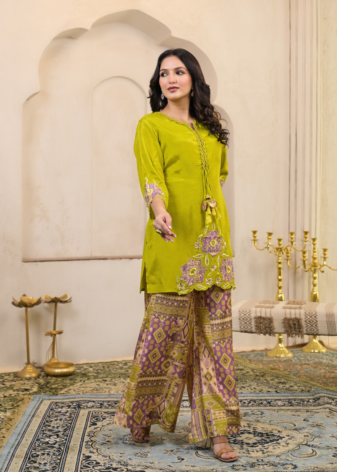 Kara basil Premium co-ord set