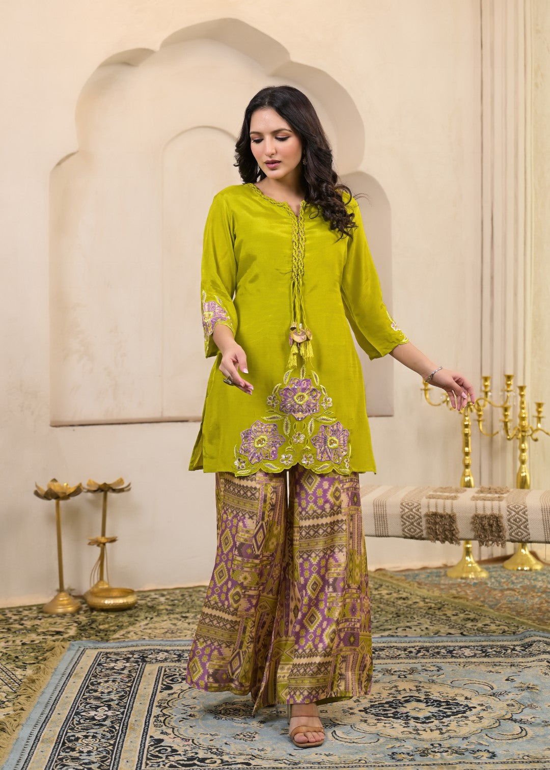 Kara basil Premium co-ord set