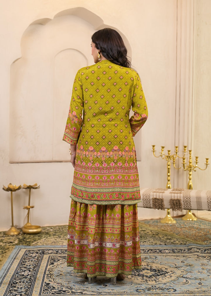 Kara Sahara Full Work Sharara Set