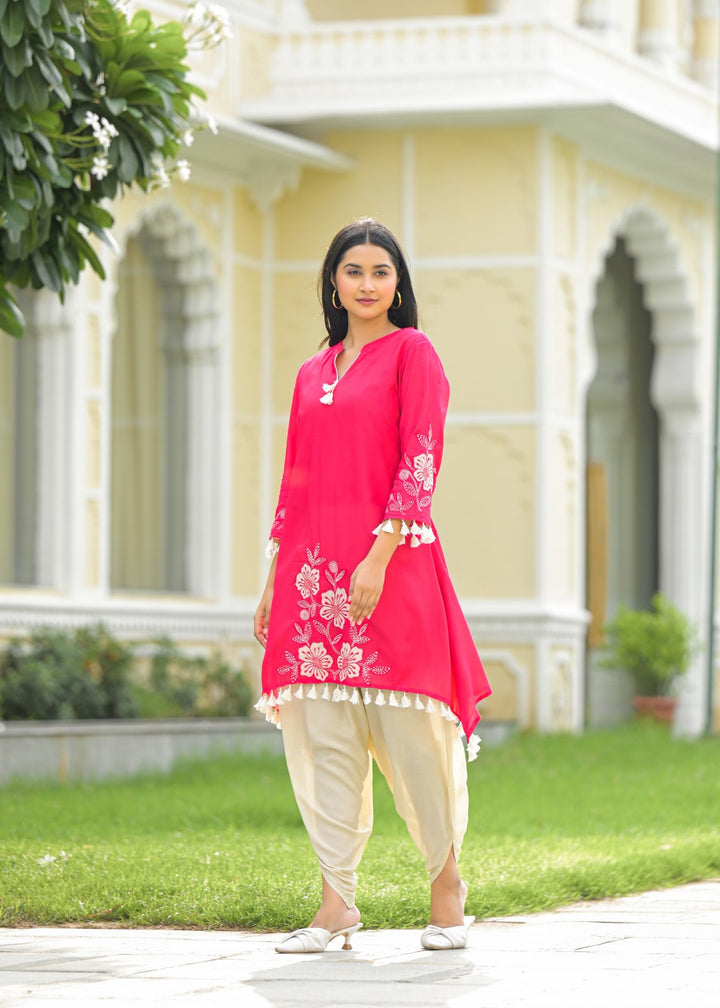 Kara cameo embroidery co-ord set