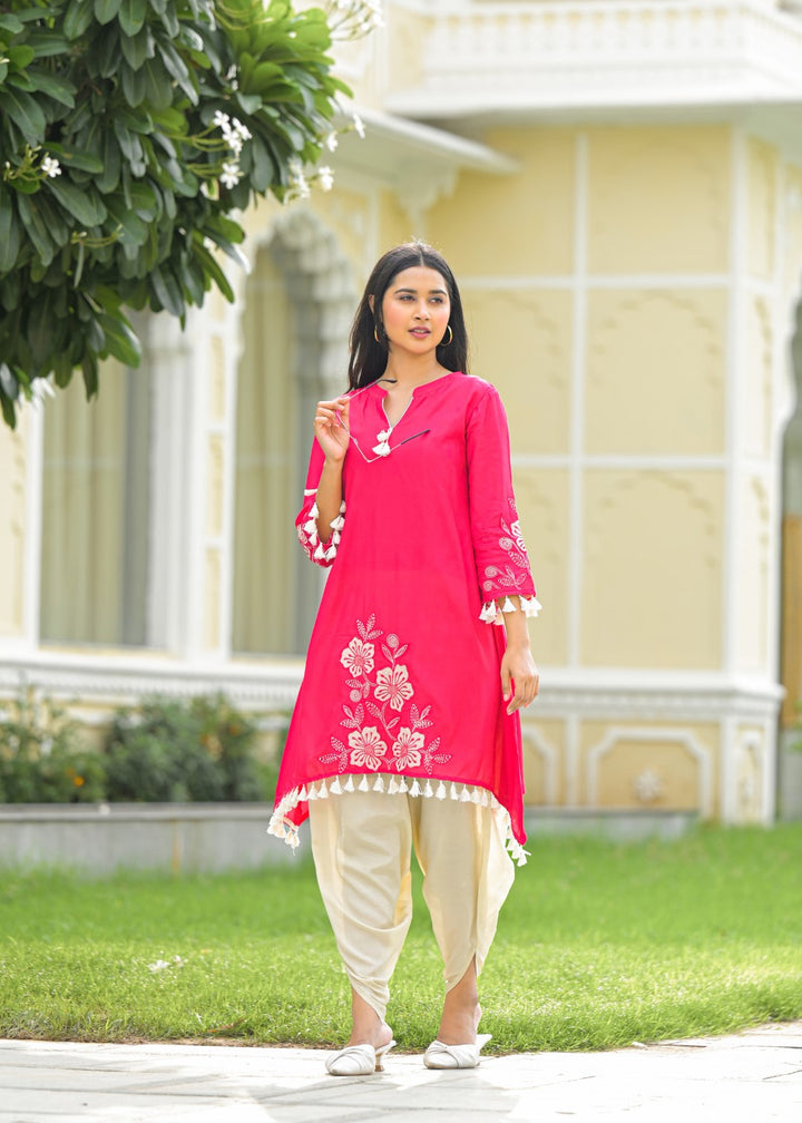 Kara cameo embroidery co-ord set