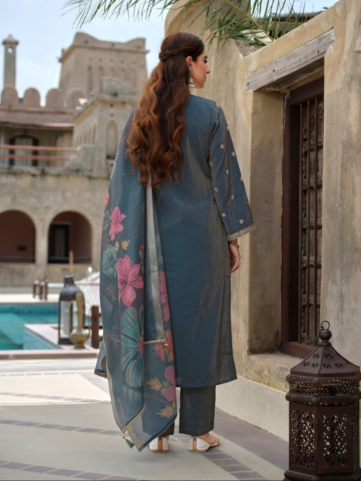 Vishesh Ash full work suit set