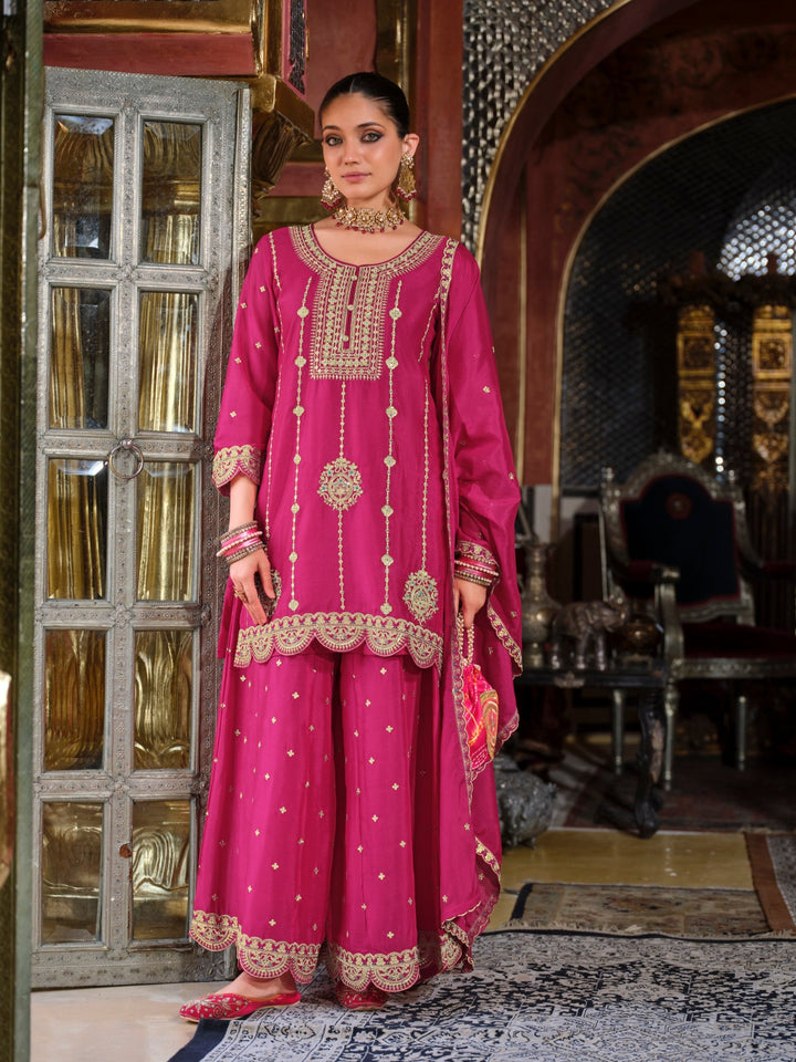 Triyaksha Rani Full Work Heavy Suit Set