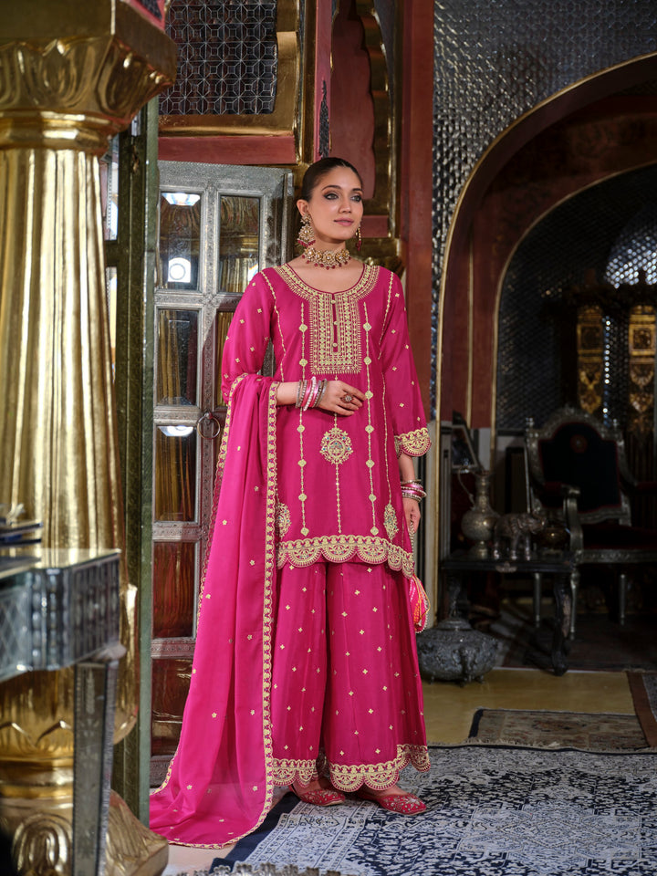 Triyaksha Rani Full Work Heavy Suit Set