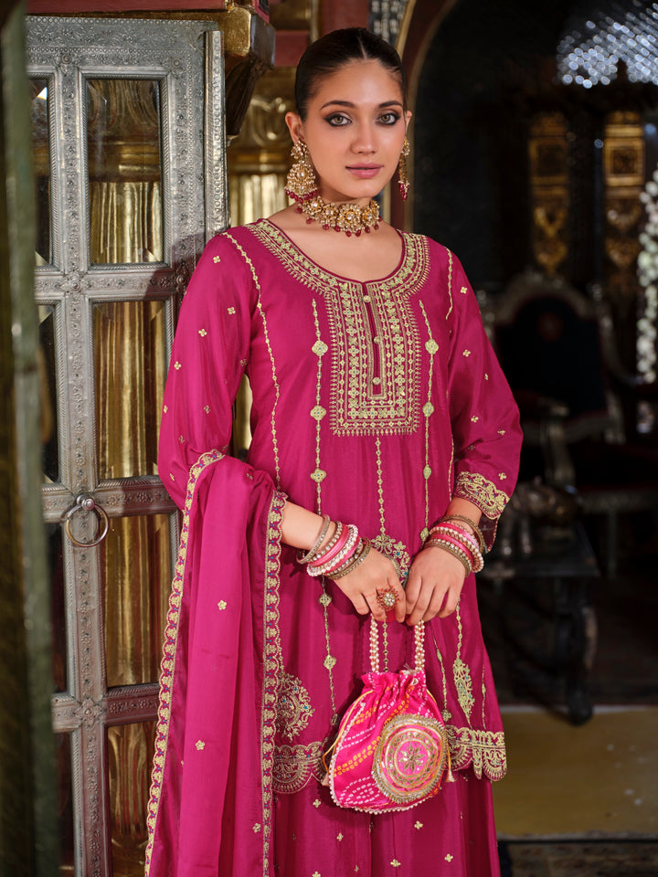 Triyaksha Rani Full Work Heavy Suit Set