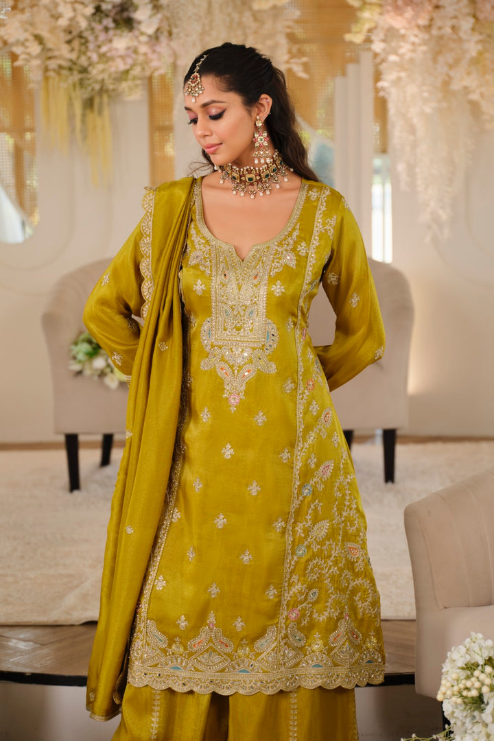 Areesa Amber Full Work Suit Set