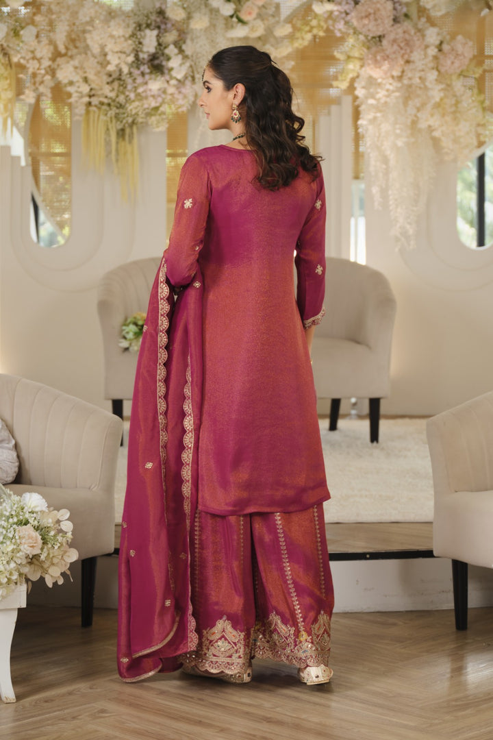 Areesa Scarlet Full Work Suit Set