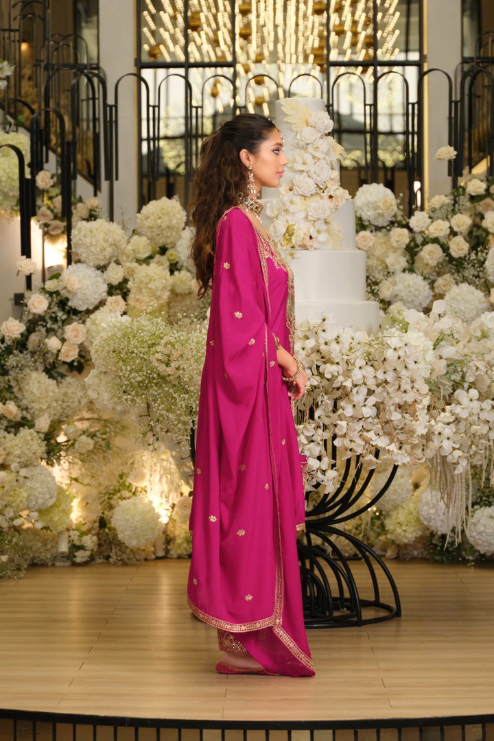 Areesa Rouge Full Work Heavy Suit Set