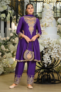 Areesa thistle full work heavy suit set