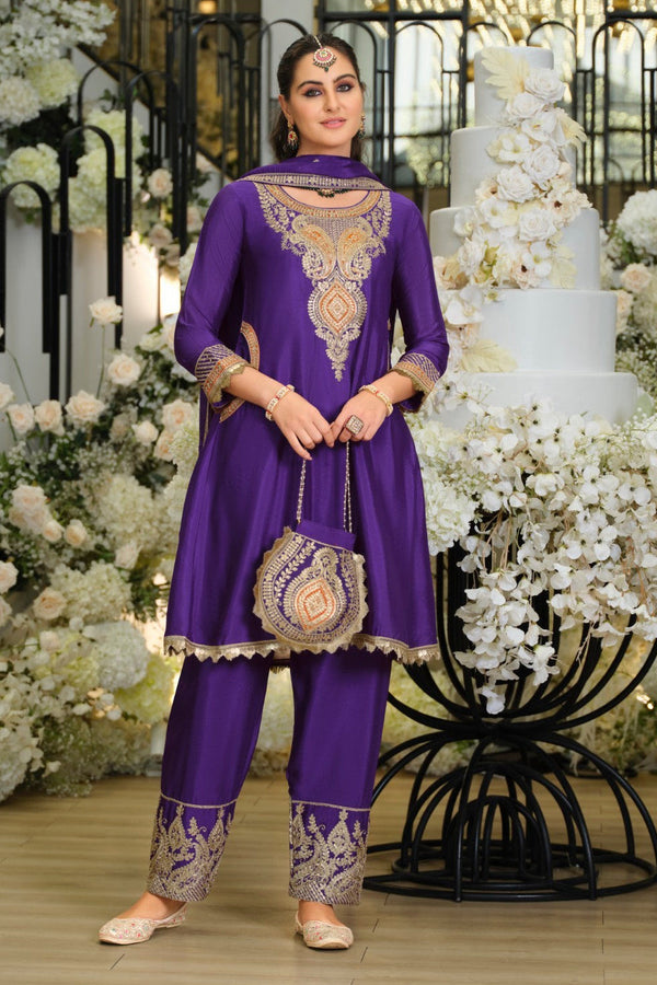 Areesa thistle full work heavy suit set