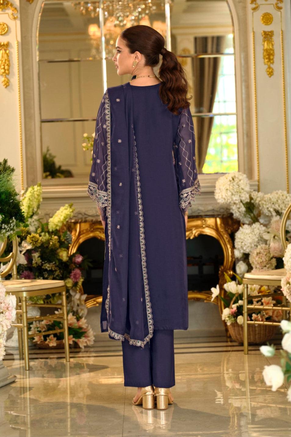 Itrake orchid full work suit set