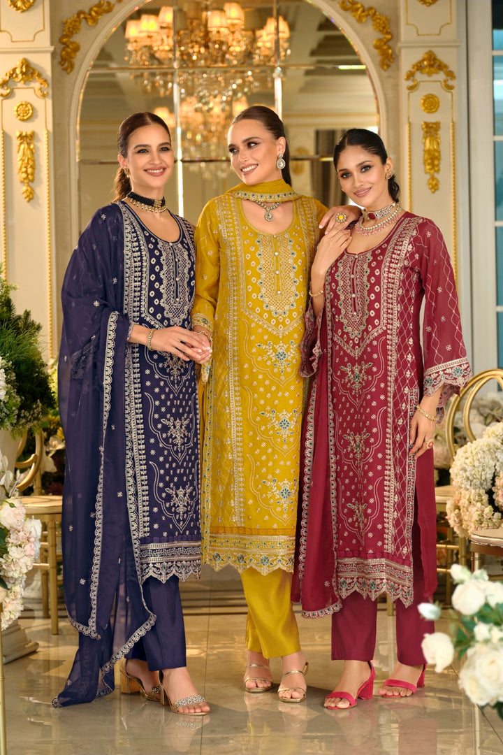 Itrake orchid full work suit set