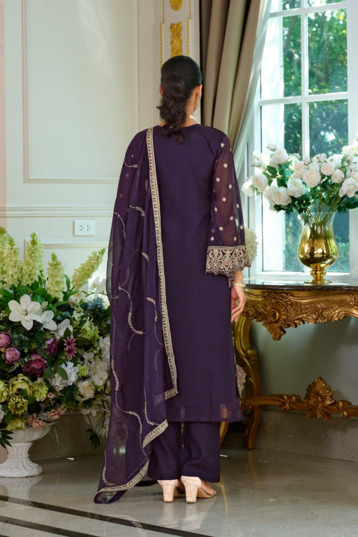 Ramneek orchid full work suit set