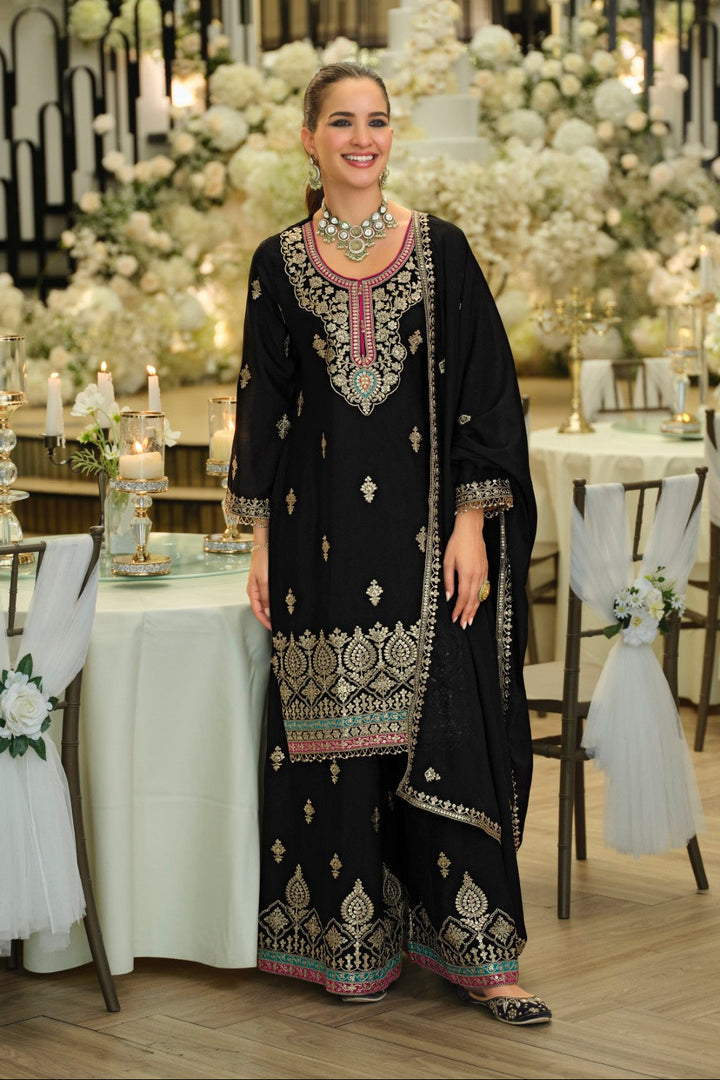 Areesa Jade Full Work Gharara Suit Set