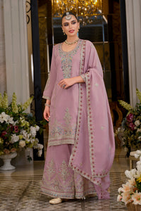 Tansu Rose Full Work Heavy Gharara Set