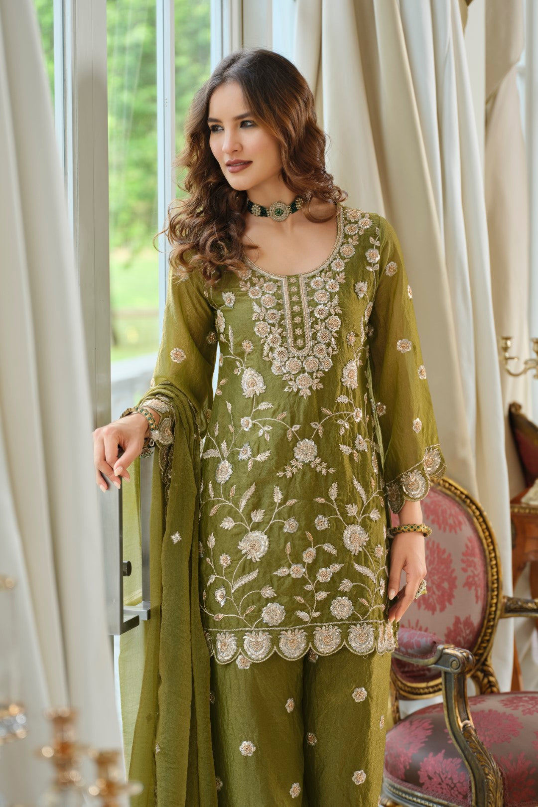 Adab Moss Full Work Suit Set