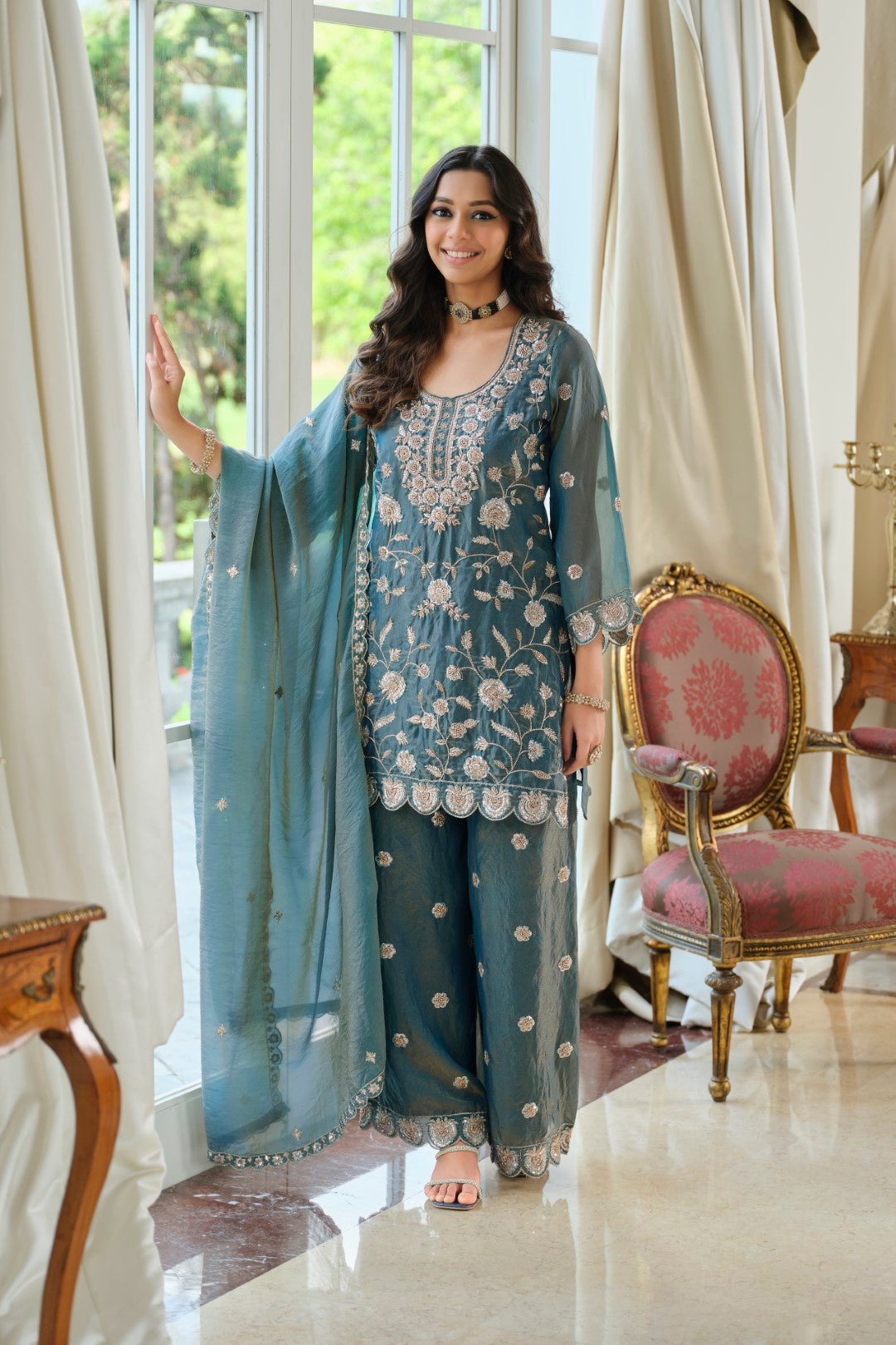 Adab Sky Full Work Suit Set