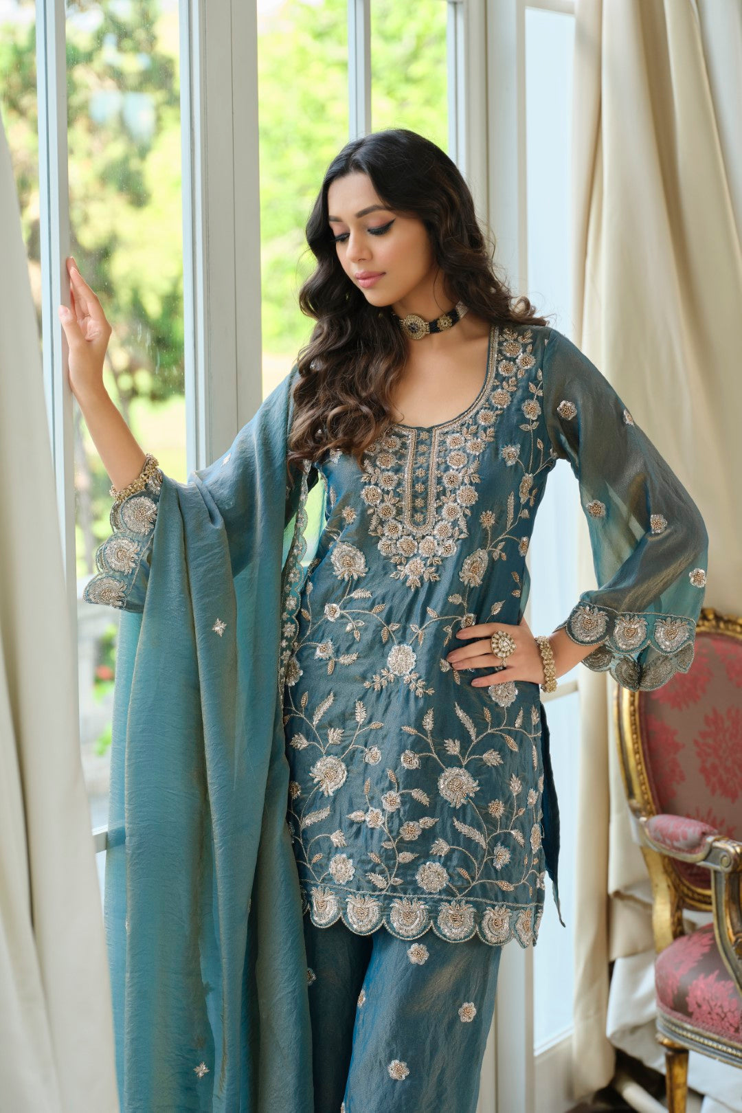 Adab Sky Full Work Suit Set