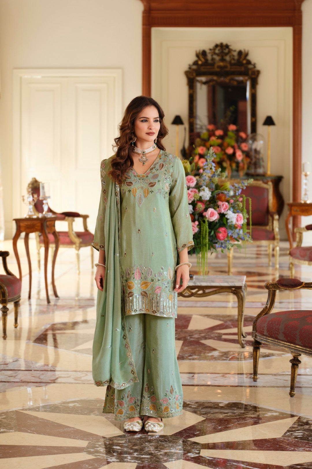 Areesa pista full work suit set