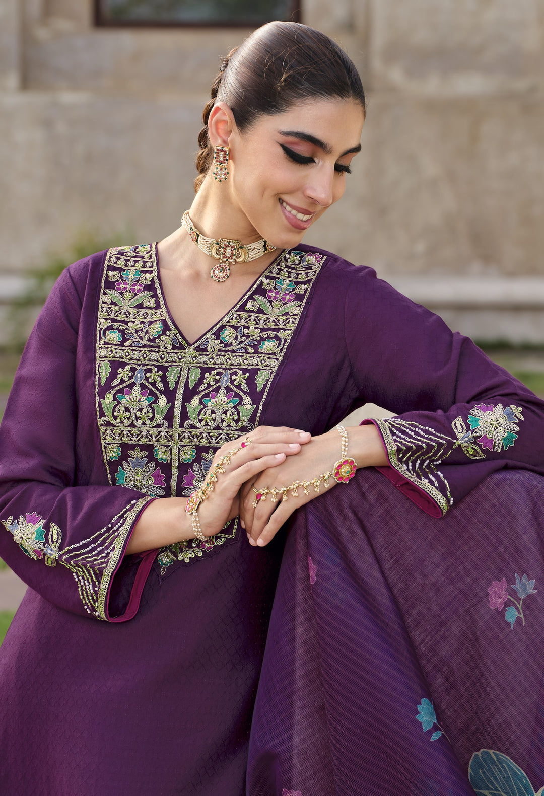 Karwat Jam Full Work Suit Set