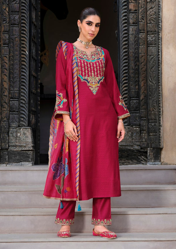 Karwat Crimson Full Work Suit Set