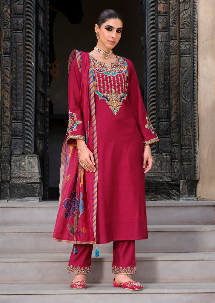 Karwat Crimson Full Work Suit Set