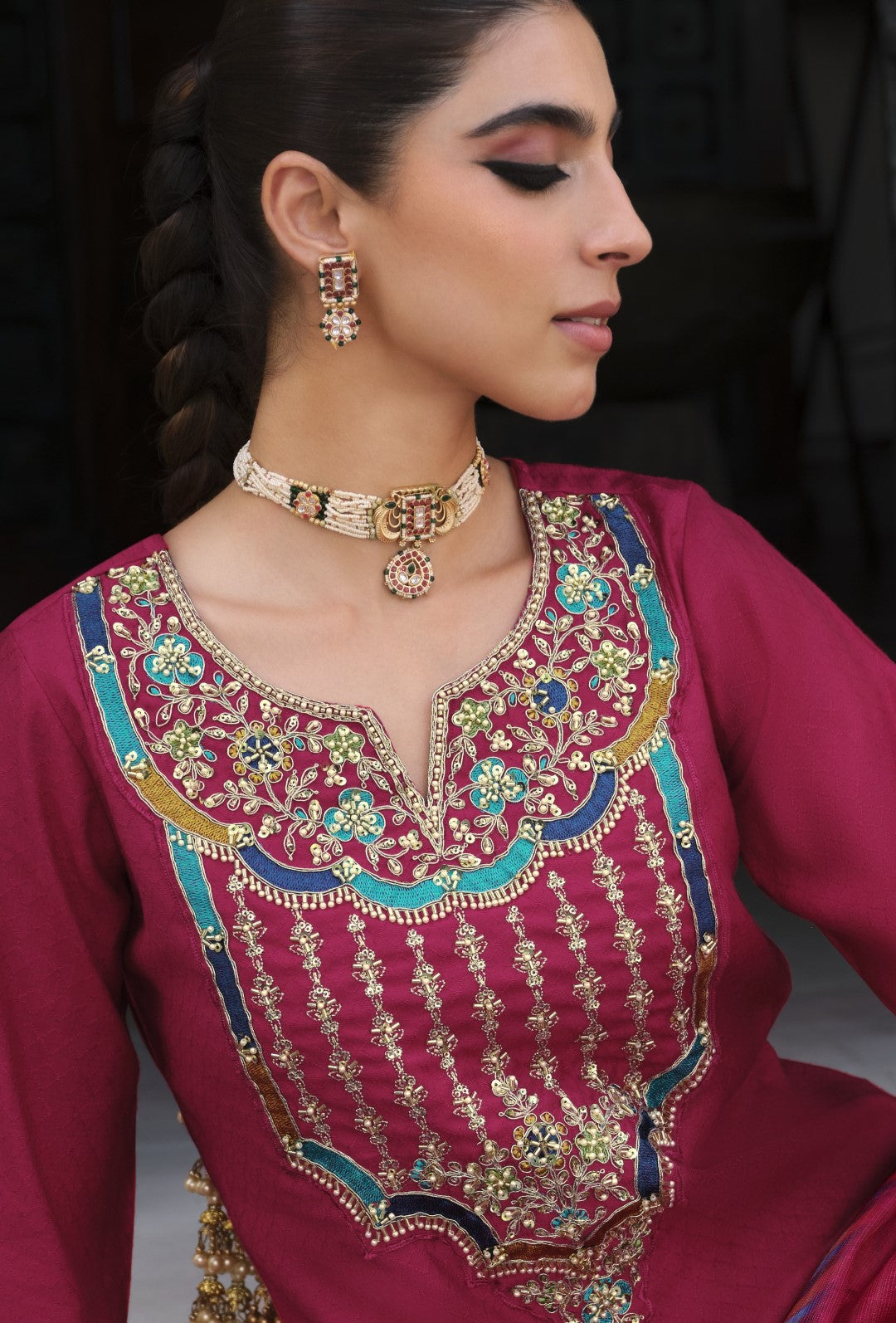 Karwat Crimson Full Work Suit Set