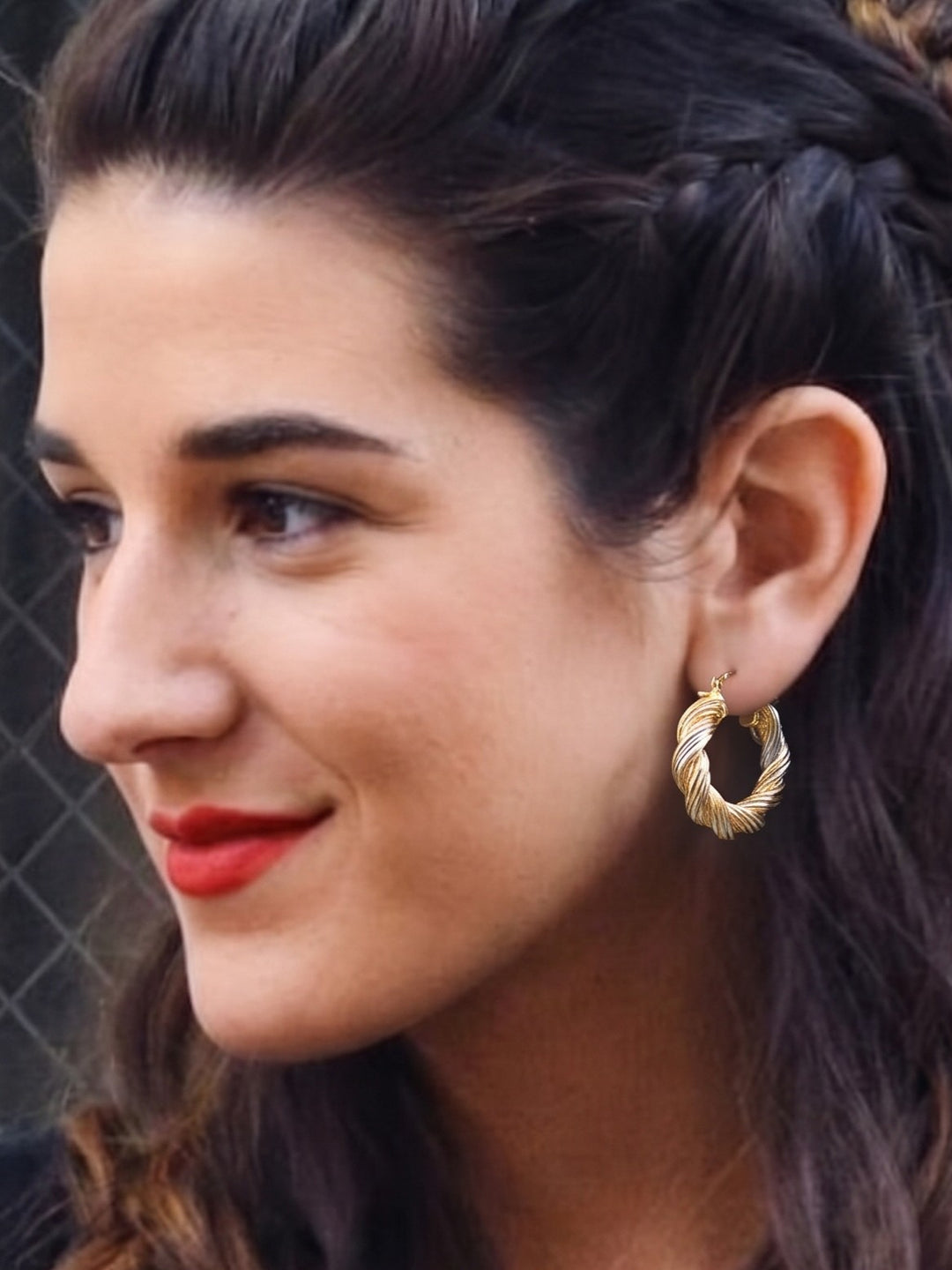 Monstera Twist Earrings