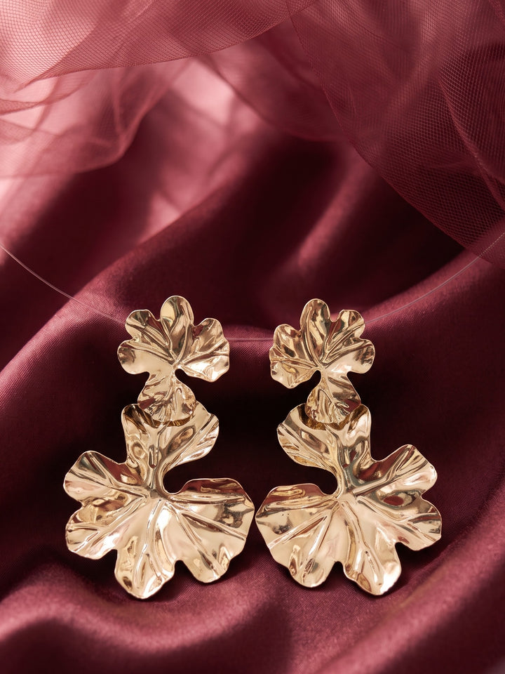 Monstera Sculpt Earrings