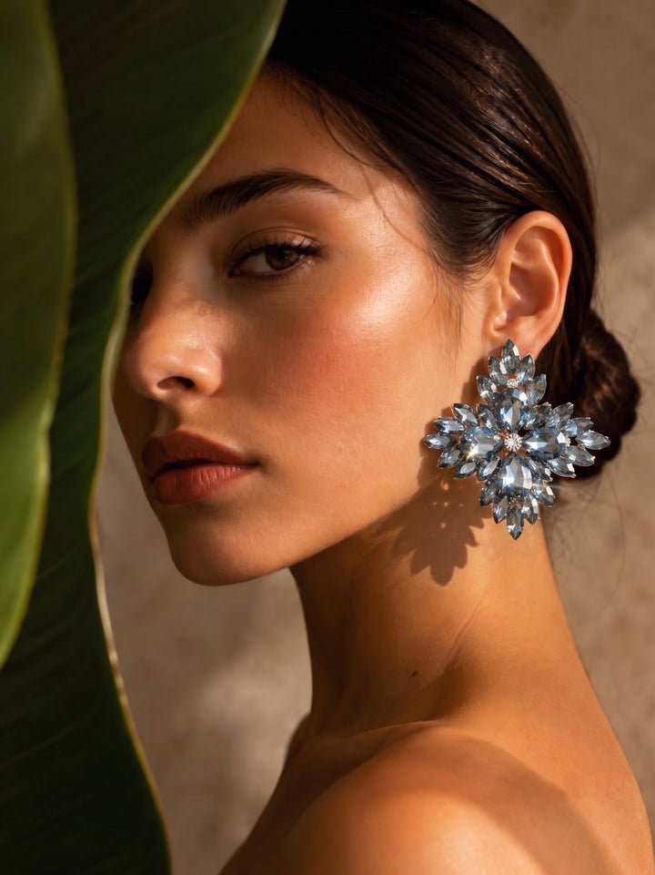 Monstera Petal Earrings