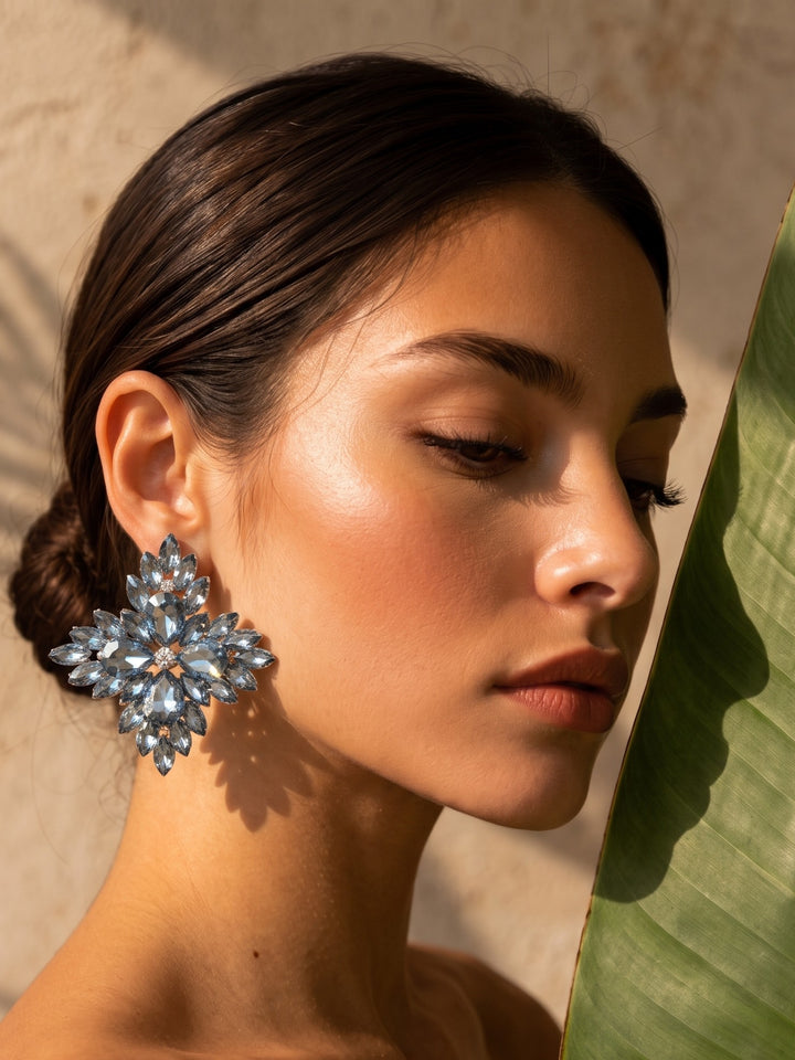 Monstera Petal Earrings