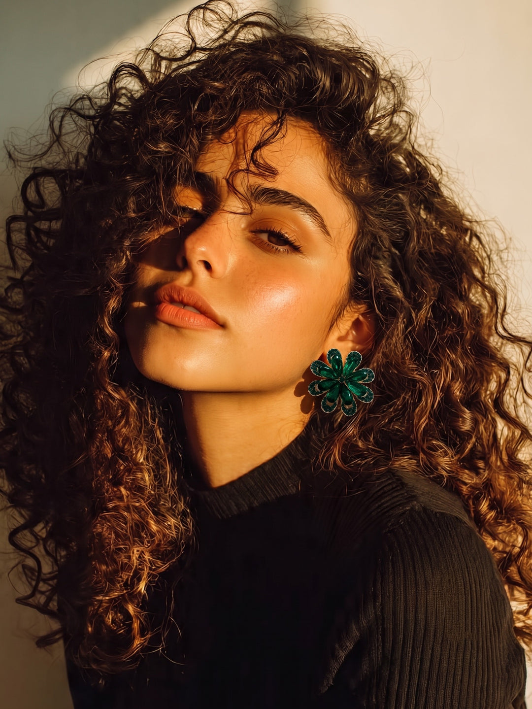 Monstera Blossom Earrings