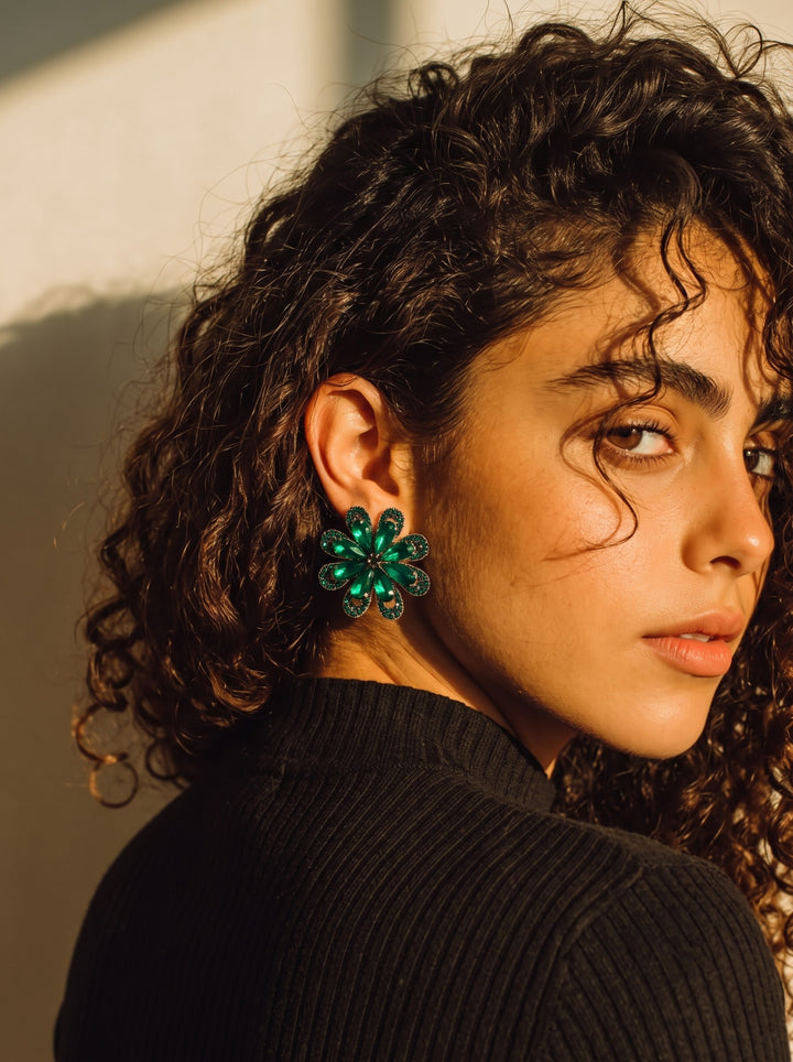 Monstera Blossom Earrings