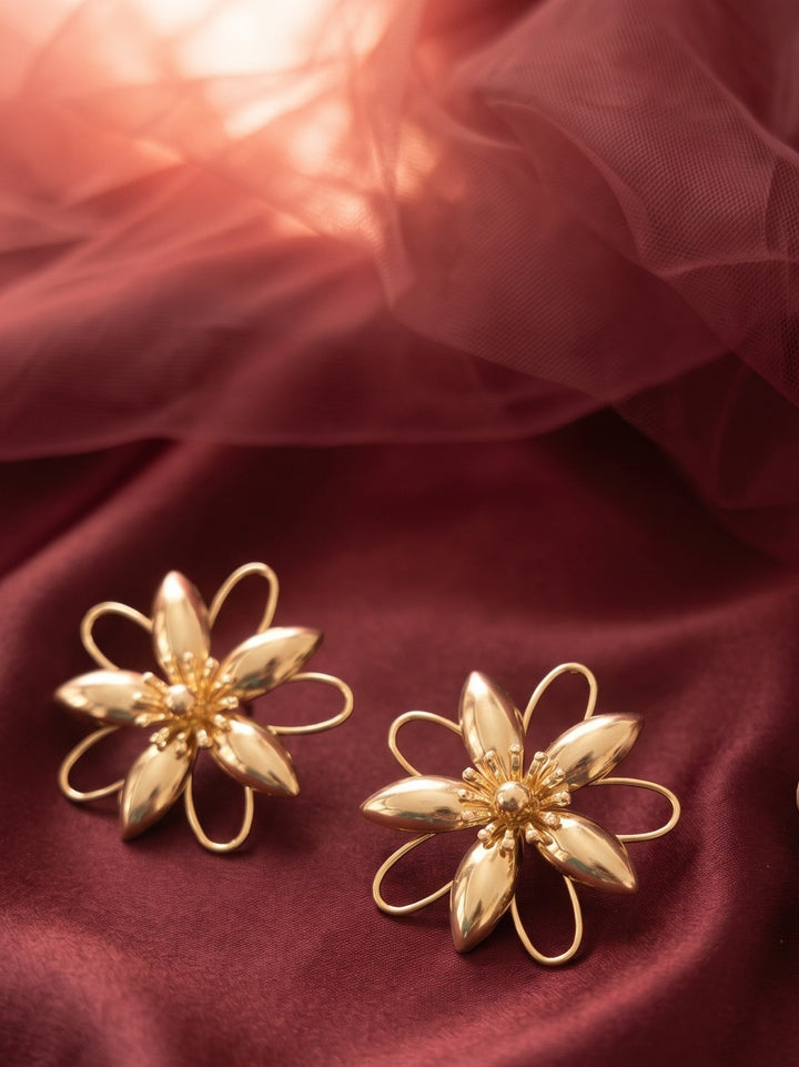 Monstera Fleur Earrings