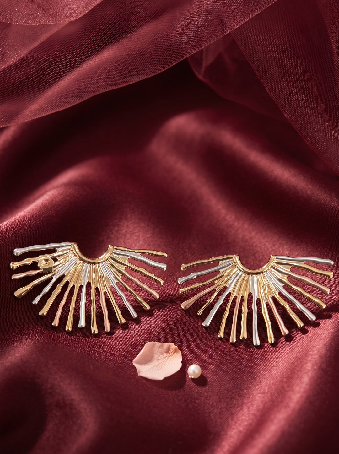 Monstera Sunbeam Earrings