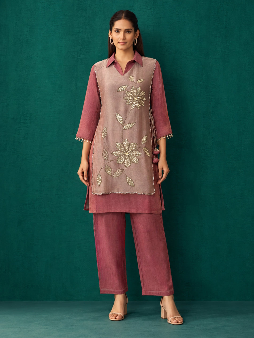 Elini Brink Full Work Bib Style Festive Co-Ord Set