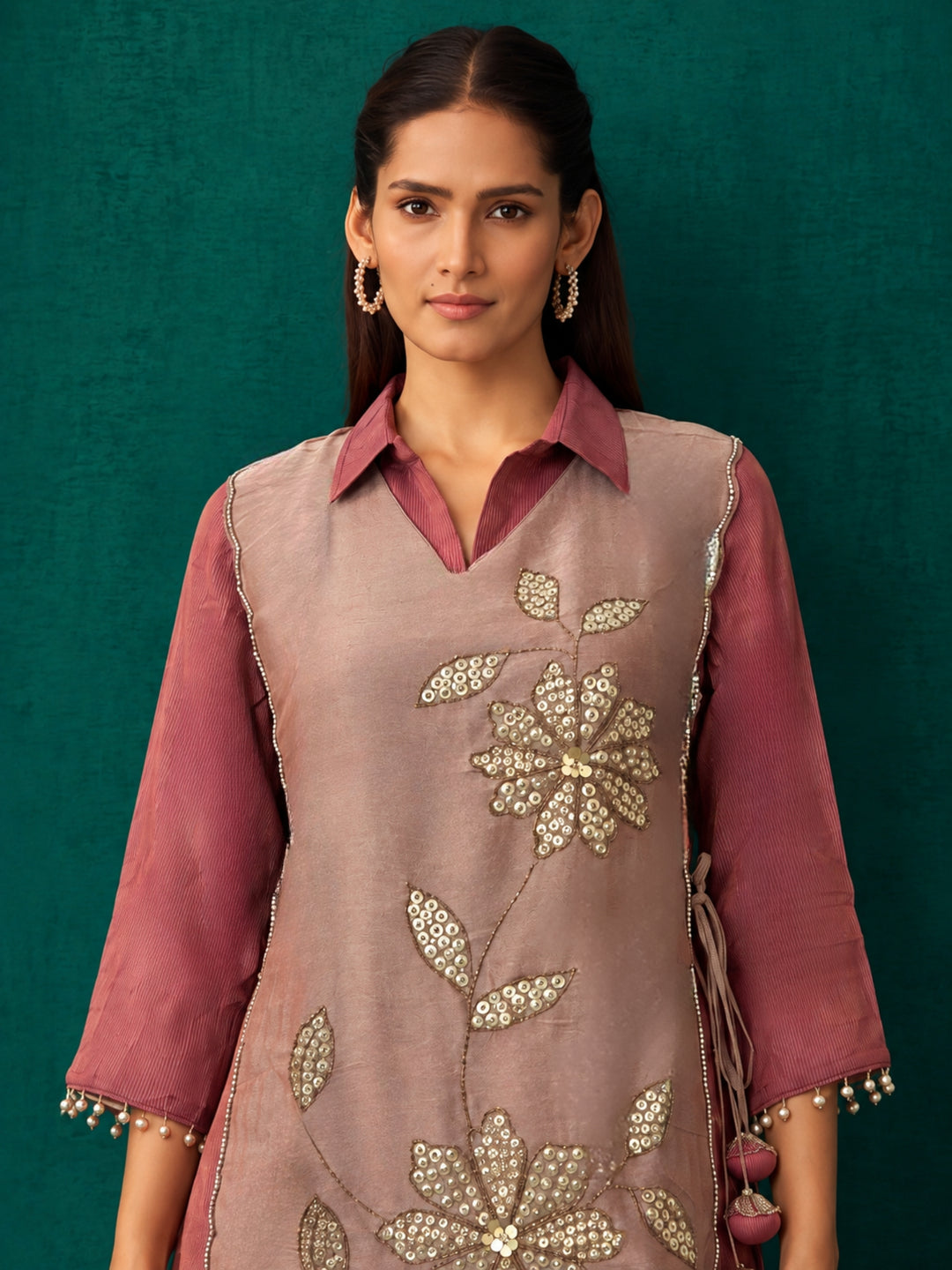 Elini Brink Full Work Bib Style Festive Co-Ord Set