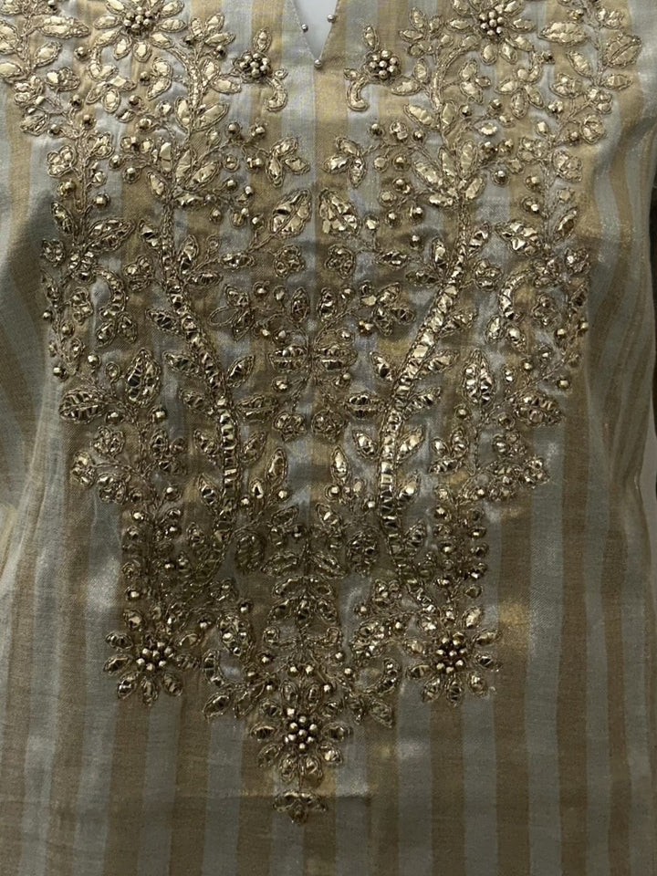 Elini Handwork Bib Style Festive Co-Ord Set