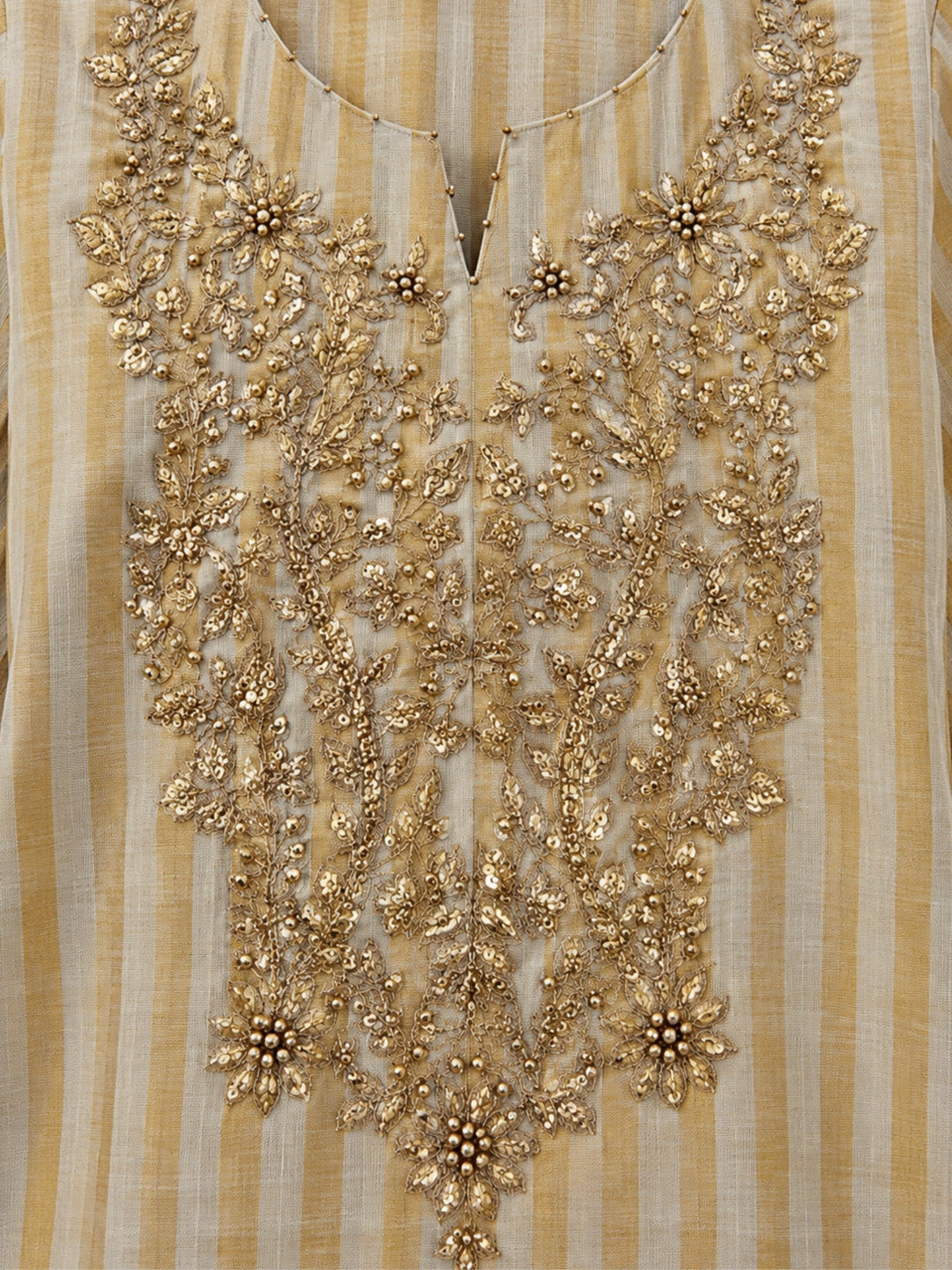 Elini Bisque Handwork Festive Suit Set