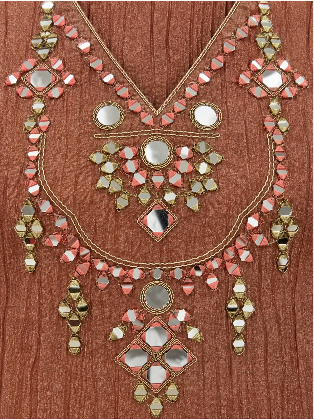 Elini Rose Work Festive Suit Set