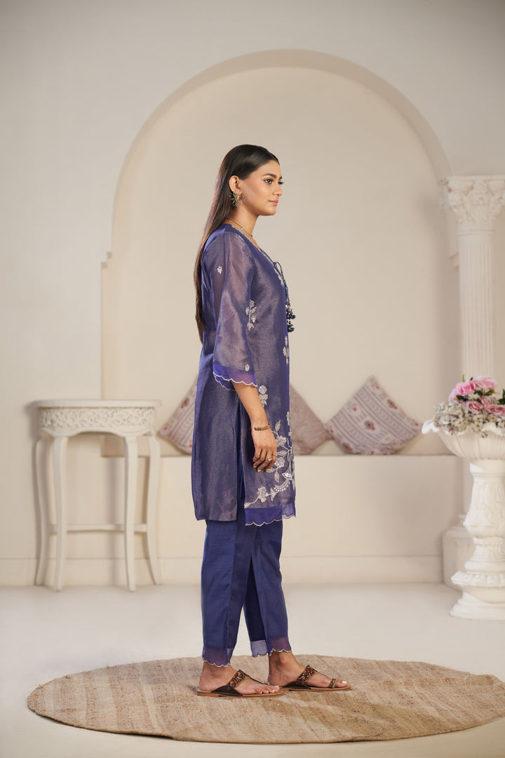 Anumeha thistle work co-ord set