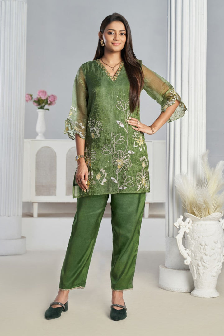 Anumeha Myrtle full work co-ord set