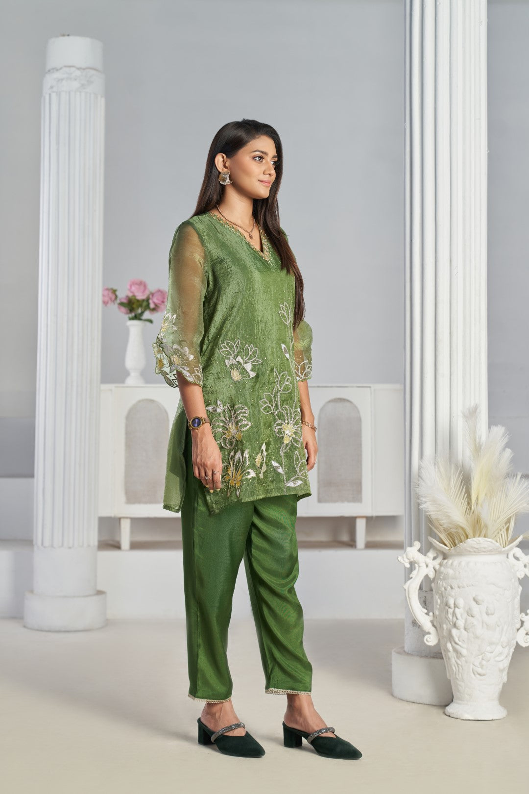 Anumeha Myrtle full work co-ord set