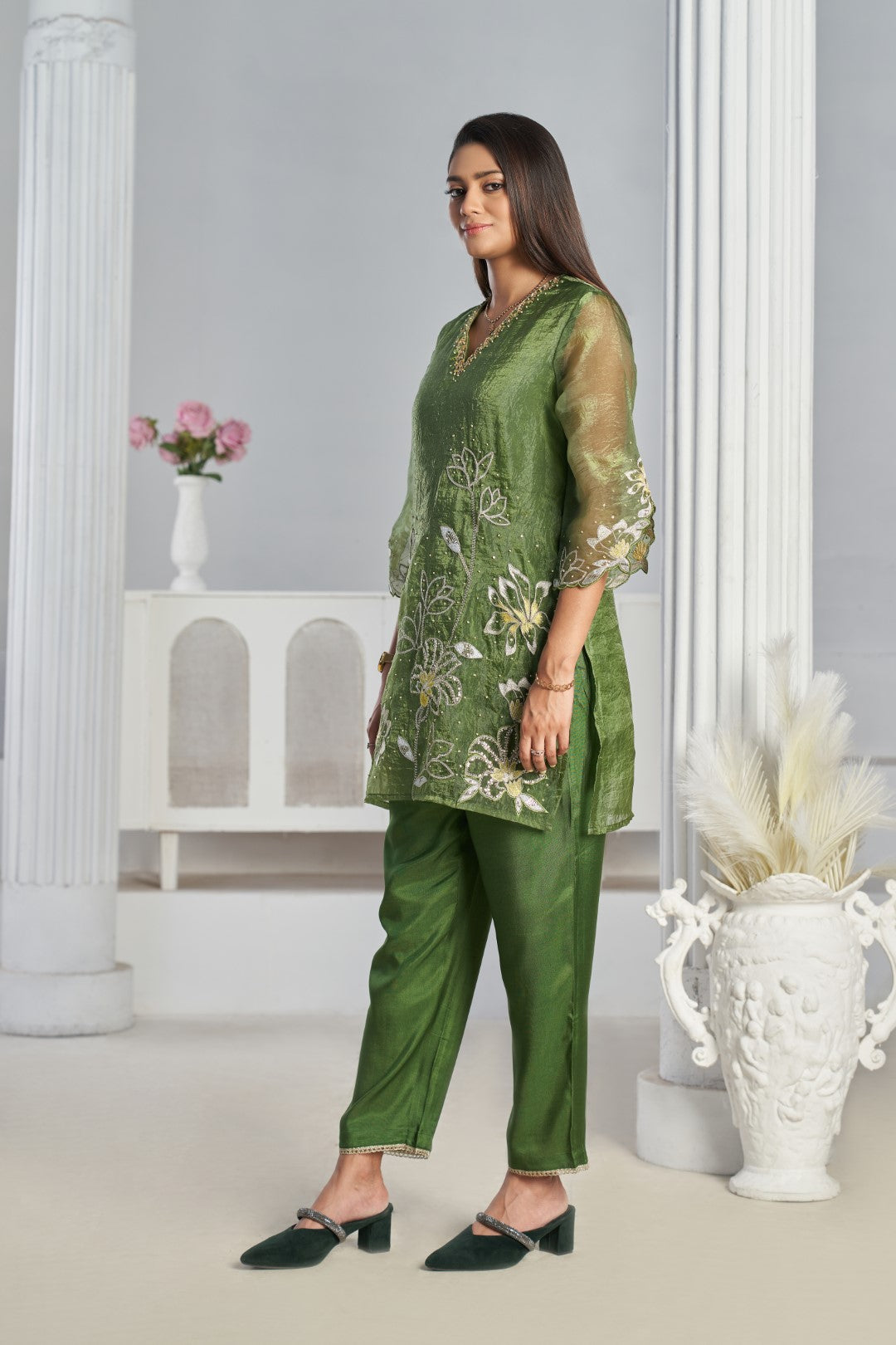 Anumeha Myrtle full work co-ord set