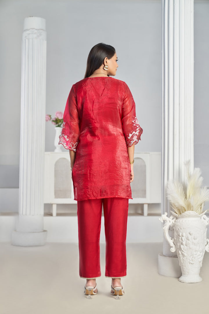 Anumeha vermi full work co-ord set