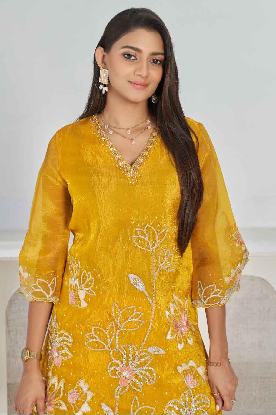 Anumeha Maze full work co-ord set