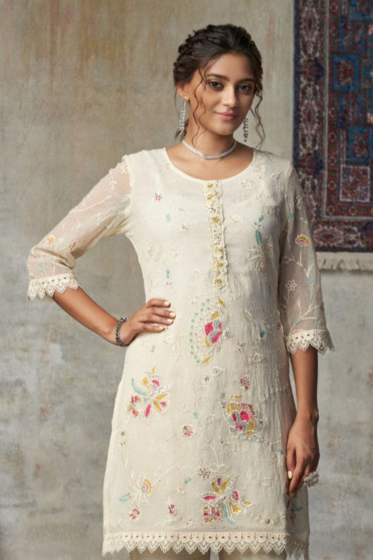 Anumeha daisy full work co-ord set