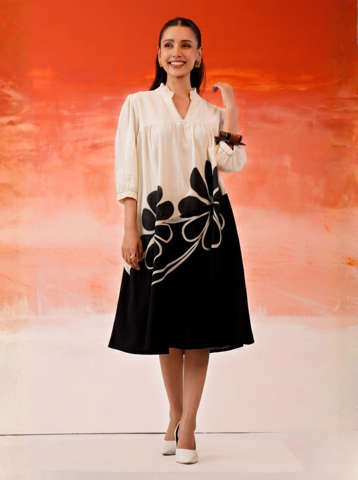 Tatva Jade Printed Dress