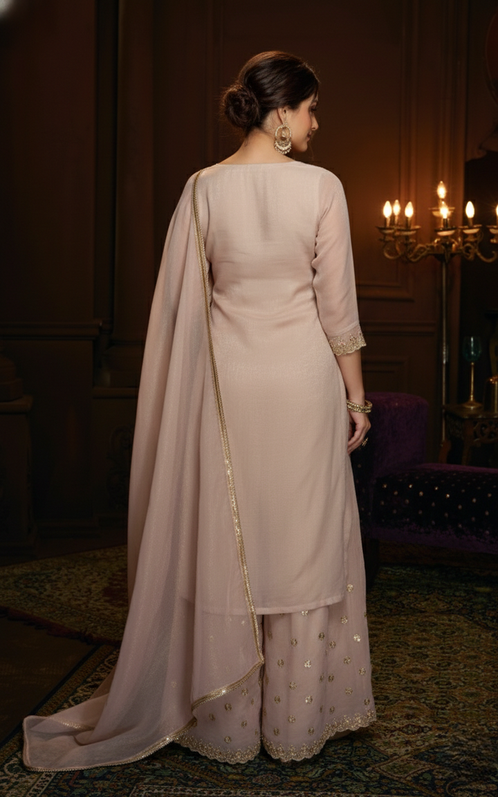 Haniya Daisy Full Heavy Work Gharara Set