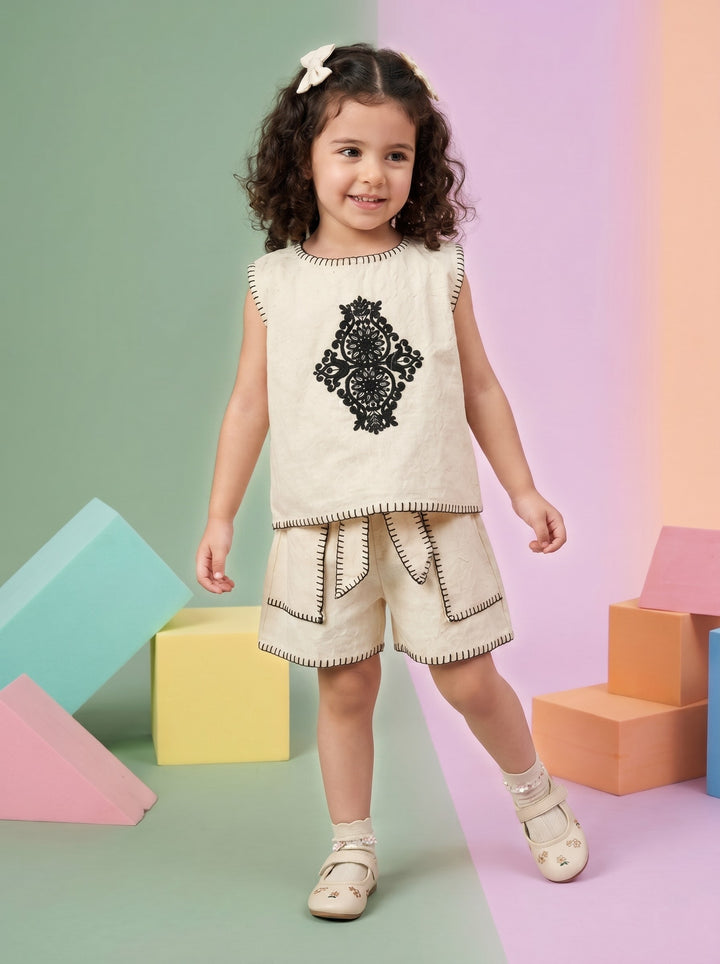 Joy dove Cotton Kids Top Pant Set